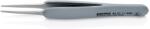 KNIPEX Pensetă de precizie cu mâner de cauciuc ESD 123mm KNIPEX 60045 (92 21 11 ESD)