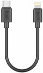 budi USB-C to Lightning cable Budi 35W 25cm (black) (023TL025) - wincity