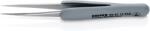 KNIPEX Pensetă de precizie cu mâner de cauciuc ESD 112mm KNIPEX 60046 (92 21 12 ESD)