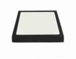  LED panel , 24W , falon kívüli , négyzet , természetes fehér , fekete keret , Proma (1300)