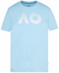 Australian Open Férfi póló Australian Open T-Shirt AO Textured Logo - light blue