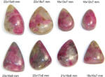  Cabochon Rubin In Iolit - Picatura - Neregulat - 24-33x16-26x6-9 mm - 1 Buc - concepttropic - 12,00 RON
