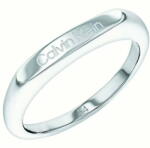 Calvin Klein Stílusos acél gyűrű Faceted 35000187 (Kerület 52 mm)