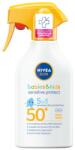 Nivea Spray pentru Protectie Solara pentru Copii Nivea Sun Babies & Kids Sensitive Protect 5in1, SPF 50+, 270 ml (MAG1017381TS)