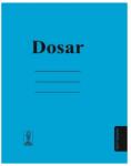 PAPERLAND Dosar carton color cu sina, 300 g/mp, 50 buc/set, albastru, PAPERLAND (22000134)