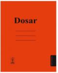 PAPERLAND Dosar carton color cu sina, 300 g/mp, 50 buc/set, rosu, PAPERLAND (22000094)