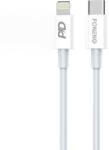 FONENG X31 USB-C-Lightning kábel, 20W, 1m (fehér) (X31 Type-C to ip) - scom