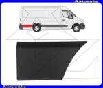 OPEL MOVANO B 2010.03-2021.05 /X62/ Hátsó sárvédő díszléc kerékív mögötti jobb "középhosszú kivitel: 3682/mm" W600924