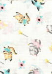 Mintás textil pelenka 1db-os - varázslatos állatok - babyshopkaposvar