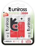 Uniross Hybrio goliat acumulator (D) 3000mAh 2buc (UH2D3000) Baterie reincarcabila