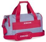 RIVACASE Sporttáska/utazótáska, 30L, Rivacase 5235 Mercantour, szürke-piros (STRME5235GR)