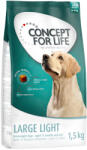 Concept for Life 1, 5kg Concept for Life Large Light száraz kutyatáp 15% árengedménnyel