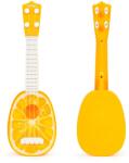 ECOTOYS gyermek ukulele - narancssárga