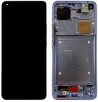  NBA001LCD101121136 Xiaomi Mi 11 Pro / 11 Ultra lila OLED LCD kijelző érintővel kerettel előlap (NBA001LCD101121136)