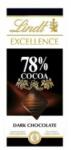 Lindt Csokoládé LINDT Excellence 78% Cocoa étcsokoládé 100g (14.02061)
