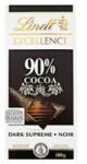 Lindt Csokoládé LINDT Excellence 90% Cocoa étcsokoládé 100g (14.02065)