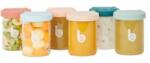 Babymoov Set de boluri de sticlă pentru mâncare Babymoov - ISY Bowls, 6 bucăți x 250 ml (A004314) Set pentru masa bebelusi