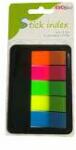 EVO Etichetă 12x45mm, 5x20 coli, plastic 5 culori/blissers, cutie rigidă în dispenser evoffice (EV6D12)