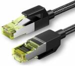 UGREEN NW150 cablu de rețea împletit, Ethernet RJ45, Cat. 7, F/FTP, 5 m, negru (80425B) (80425B)
