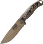 Esee Knives ESEE Model 5 Dark Earth Blade 3D Coyote-Black G10 survival knife 5PDE-005 kydex sheath + clip plate (5PDE-005)