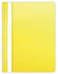 DONAU Fermoar PVC A4 galben lămâie 10 bucăți / pachet 1704001-11 (1704001PL-11)