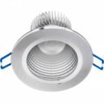 Lightech Mennyezeti lámpatest 7W süllyesztett LED DOWNLIGHT MÉLY, kerek 4000K 560lm ezüst (LTOPR0010)