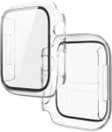  Hoco 41mm védőtok üveggel Apple Watch-hoz 7/8 WS3 - Átlátszó (WS341-0A) - enstilusom