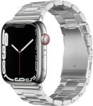  Hoco Grand Three fém szíj Apple Watch-hoz 42/44/45/49mm WA10 - Ezüst (WA1042-0S) - enstilusom