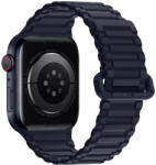  Hoco Flexible katonai mintás mágneses szilikon szíj Apple Watch-hoz 42/44/45/49mm WA06 - Esti kék (WA0642-403) - enstilusom