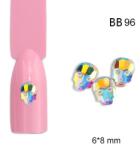  Strassz formakő, AB színjátszó, koponya 20 db