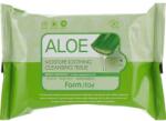FarmStay Șervețele umede cu extract de Aloe - FarmStay Aloe Moisture Soothing Cleansing Tissue 30 buc