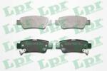 LPR set placute frana, frana disc LPR 05P1455 (05P1455)