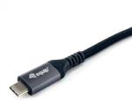 Equip Kábel - 128381 (USB4 Gen3, A-A kábel, apa/apa, 8K/60Hz, 40Gbps, PD3.1 240W, 1, 2m) (128381)