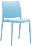RFG Трапезен стол RFG Milano, до 120kg, полипропилен, син (025 MAYA/LIGHT BLUE)