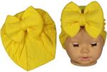 NewWorld Căciulița pentru bebeluși tip turban NewWorld - Galbenă (208253-1)