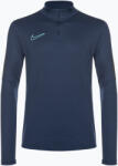 Nike Férfi Nike Academy Dri-Fit 1/2-Zip midnight navy/fekete/night navy/hyper türkiz labdarúgó hosszú ujjú