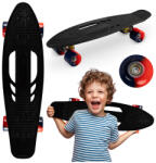 QKIDS Galaxy Flip Skateboard de la vârsta de 3 ani negru Skateboard
