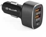 Tellur Incarcator auto Tellur FCC9 2x USB Type A QuickCharge 3.0, (TLL151281) - risereminat