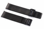 Edelwolle MESH/Milanese óraszíj, fekete, 22mm - orabox - 9 990 Ft