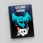 Partikellékek Emlékkönyv Halloweenre - Szellemes