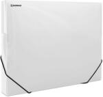 DONAU Gumis mappa, 30 mm, PP, A4, DONAU, áttetsző fehér (8545002PL-00) - iroszer24