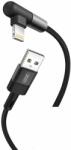 XO NB152 USB - Lightning adat- és töltőkábel (fekete)