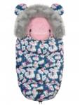 Ricokids Sac de dormit ricokids 95 x 48 cm ricokids elmi 720012 - bleumarin cu flamingo