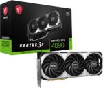 MSI RTX 4090 Ventus 3X E 24G OC GDDR6X (V510-271R/409) Videokártya