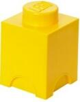 LEGO® Cutie de depozitare LEGO® 1 - galben 125 x 125 x 180 mm (SL40011732akcia)