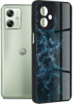 Techsuit Husa Husa pentru Motorola Moto G54 - Techsuit Glaze Series - Blue Nebula (KF2317082) - vexio