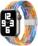 Techsuit Curea pentru Apple Watch 1/2/3/4/5/6/7/8/9/SE/SE 2 (38/40/41mm) - Techsuit Watchband (W032) - Heartbeat Purple (KF2317504) - vexio