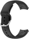 Techsuit Curea pentru Huawei Watch GT 2 46mm / GT 3 46mm, Xiaomi Watch S1 Pro / Active - Techsuit Watchband (W003) - Black (KF2317489) - vexio
