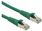 Roline CAT. 6a S/FTP networking cable Green 7 m Cat6a S/FTP (S-STP) (21.15.2836) - vexio