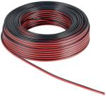 AVEX Rola cablu pentru boxe, 2 x 1.5 mm, lungime 10m, culoare rosu/transparent (AVX-T170921-1) - kalki